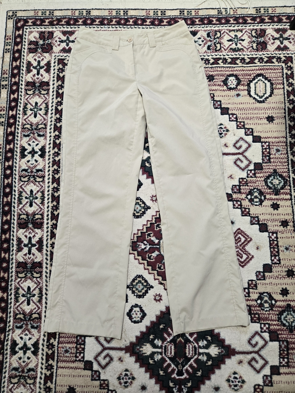 Tchak Beige Trousers – Size 2